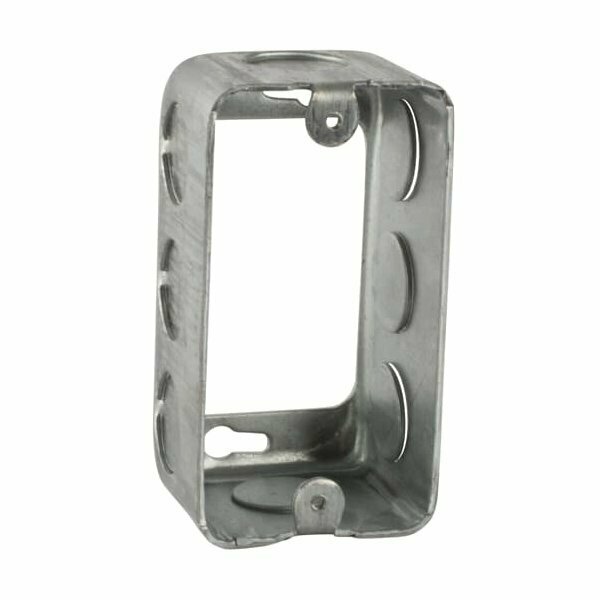 Steel City Electrical Box Extension Ring, 1 Gang, Steel, Utility Box 78599118020